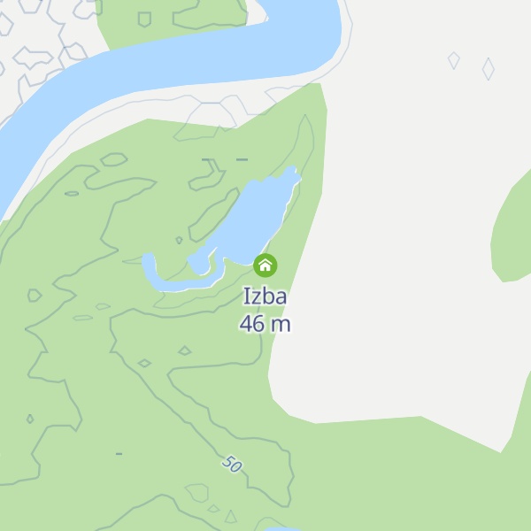 Map of Izba