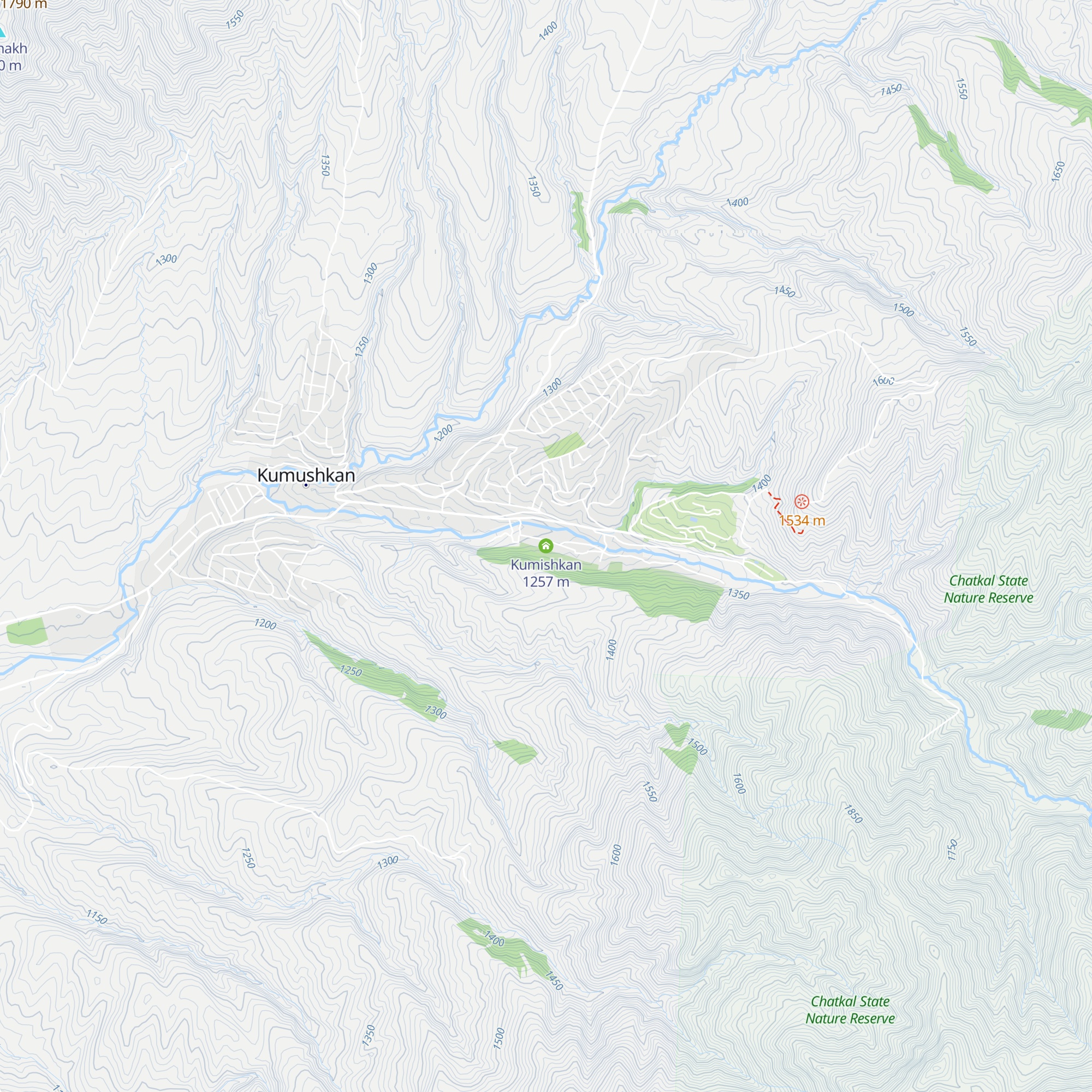 Kumishkan map