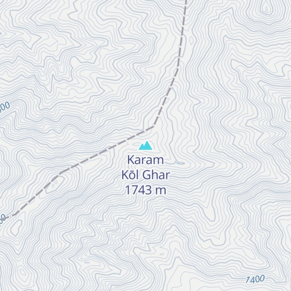 Map of Karam Kōl Ghar