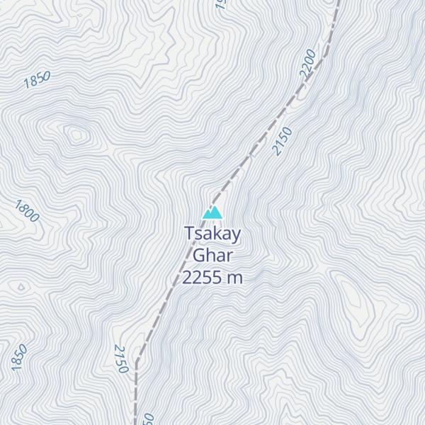Map of Tsakay Ghar
