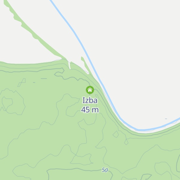 Map of Izba