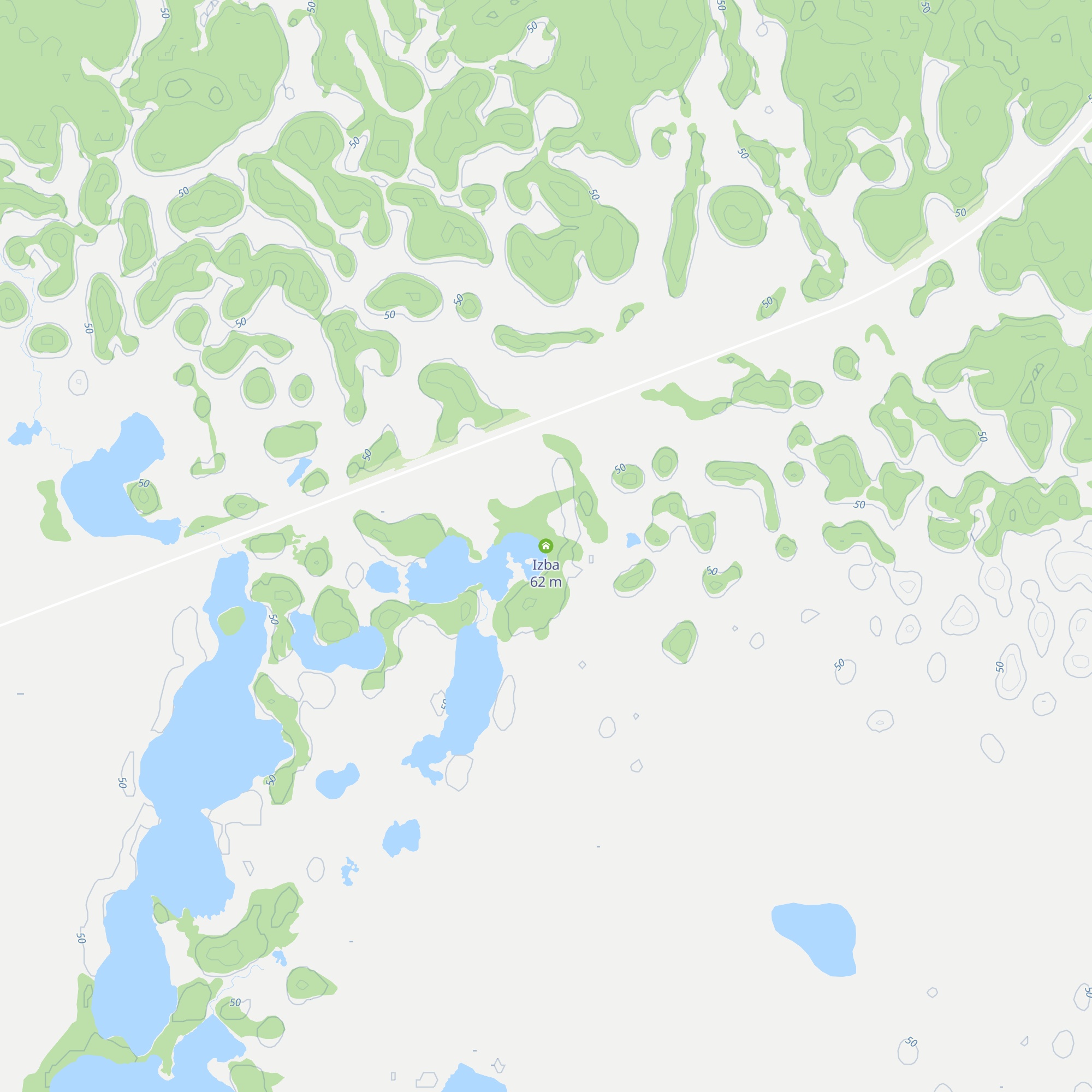 Izba map