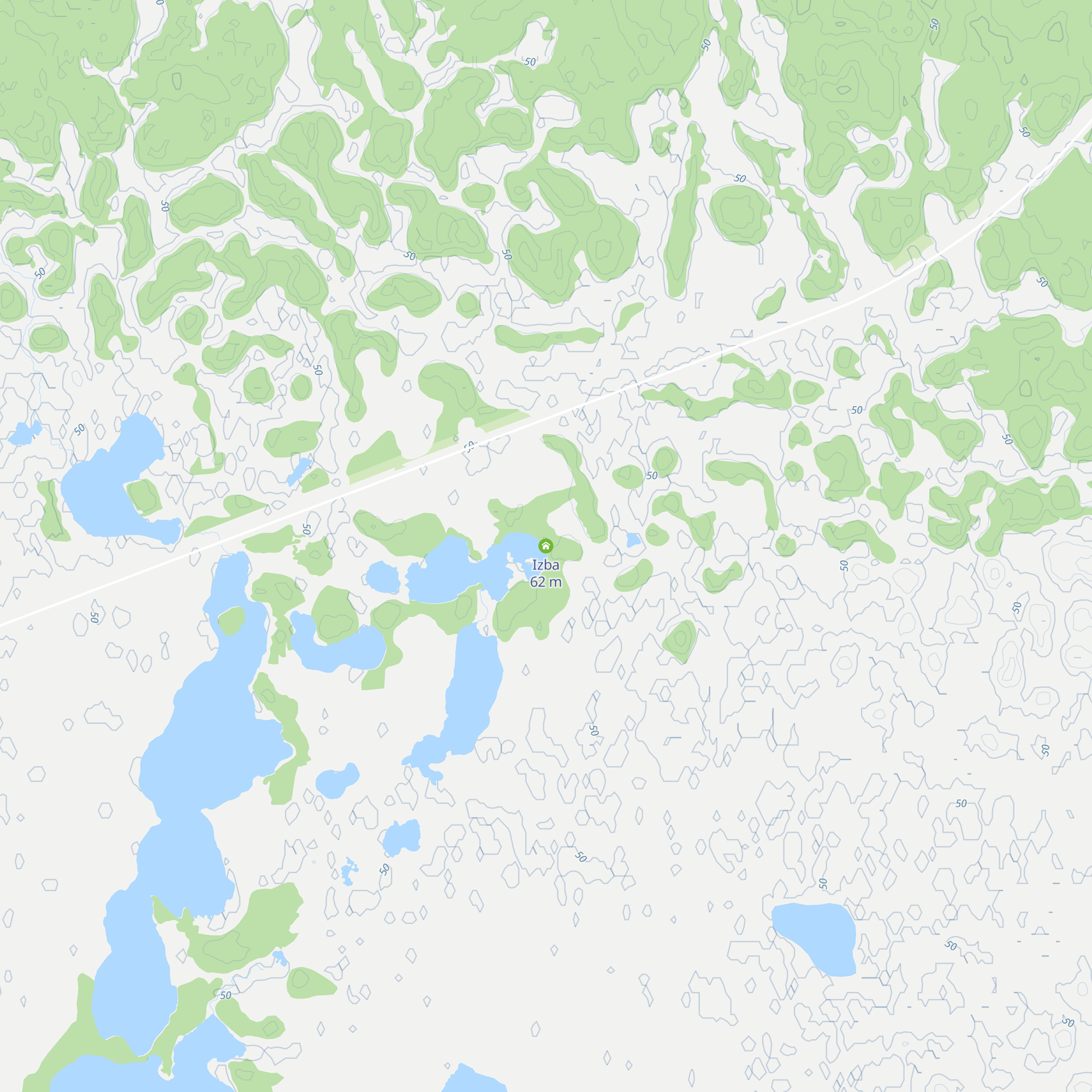 Izba map