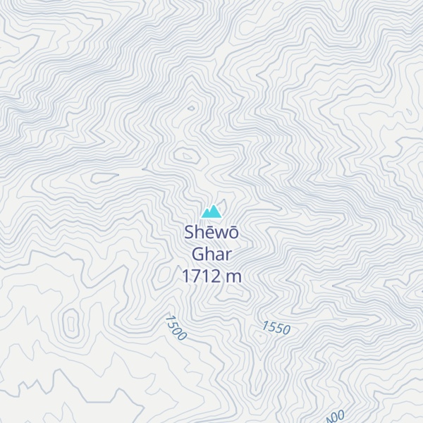 Map of Shēwō Ghar