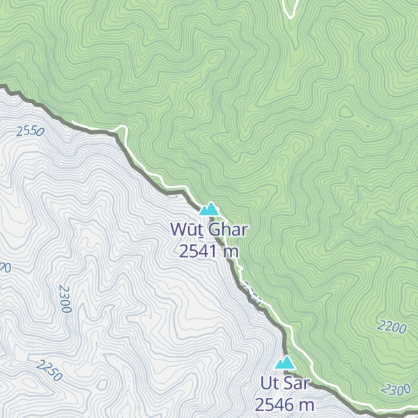 Map of Wūṯ Ghar