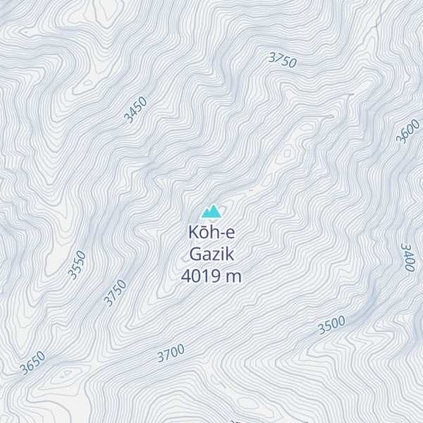 Map of Kōh-e Gazik