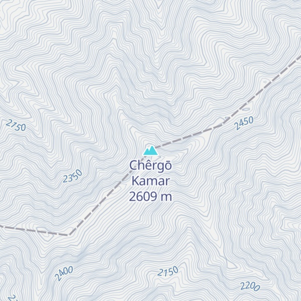Map of Chêrgō Kamar