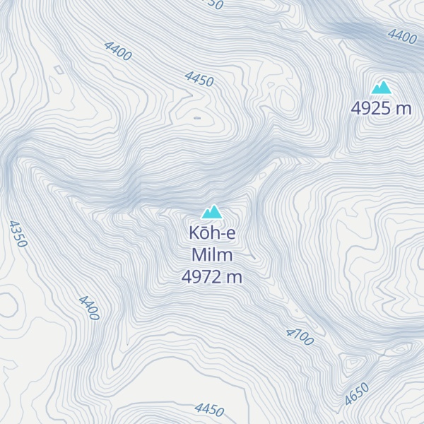 Map of Kōh-e Milm