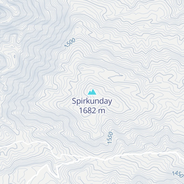 Map of Spirkunday