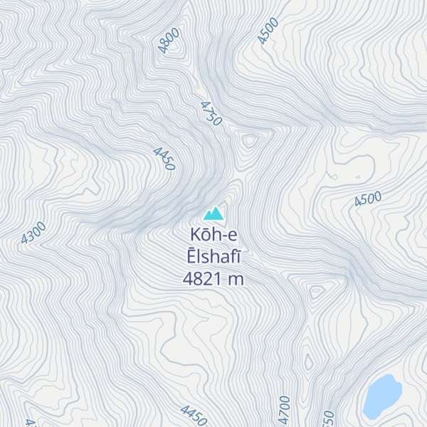 Map of Kōh-e Ēlshafī