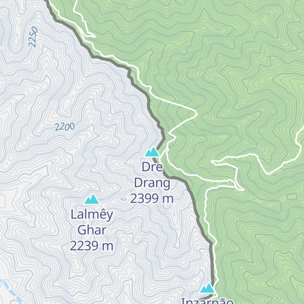 Map of Dre Drang