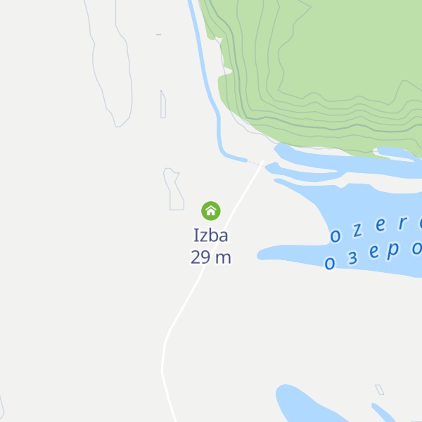 Map of Izba