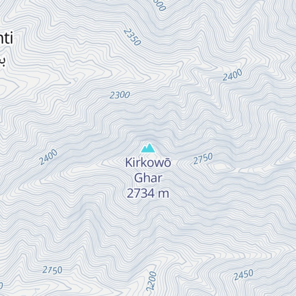 Map of Kirkowō Ghar