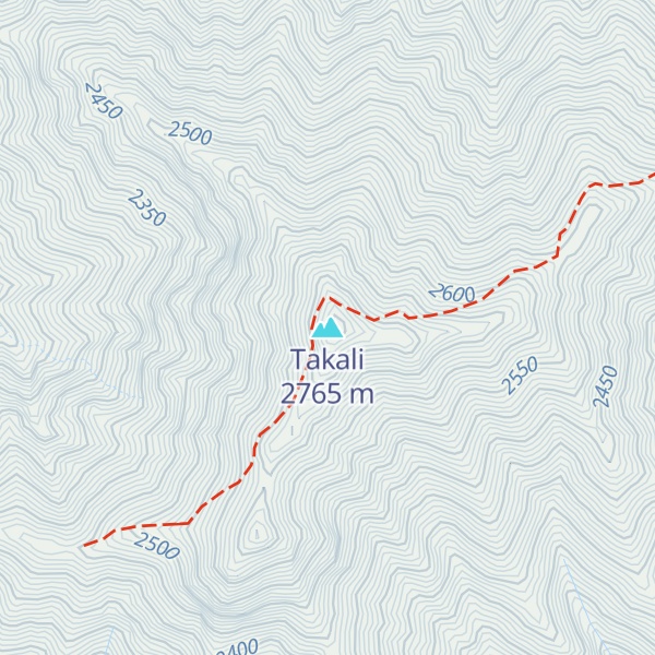 Map of Takali