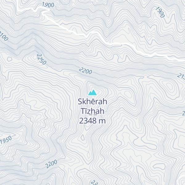 Map of Skhērah Tīz̲h̲ah