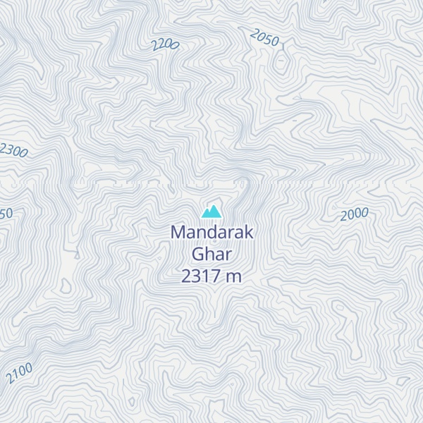 Map of Mandarak Ghar