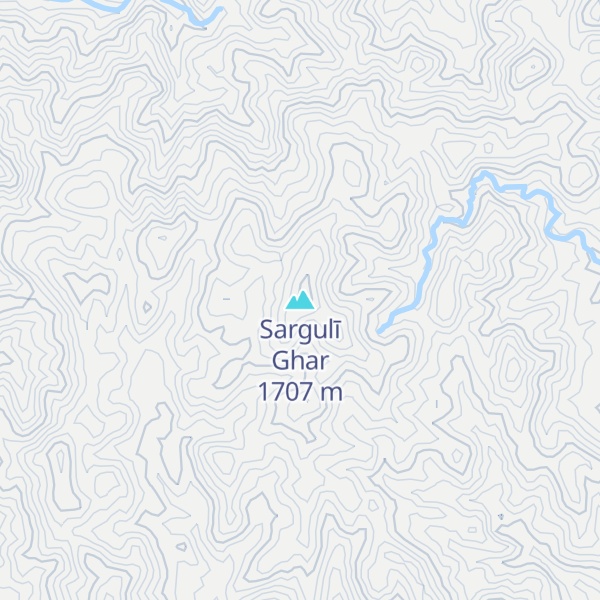 Map of Sargulī Ghar