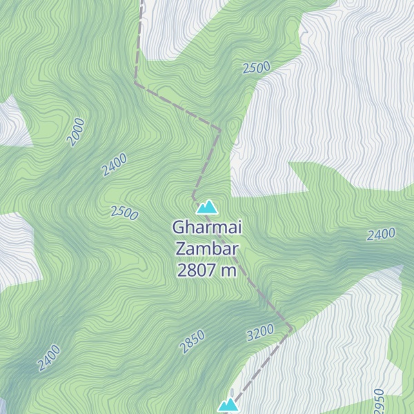 Map of Gharmai Zambar