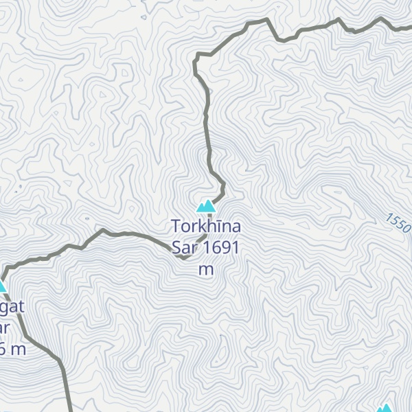 Map of Torkhīna Sar