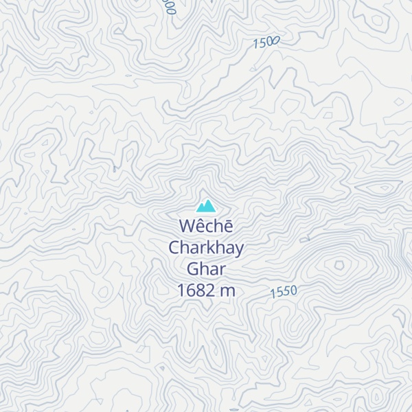 Map of Wêchē Charkhay Ghar