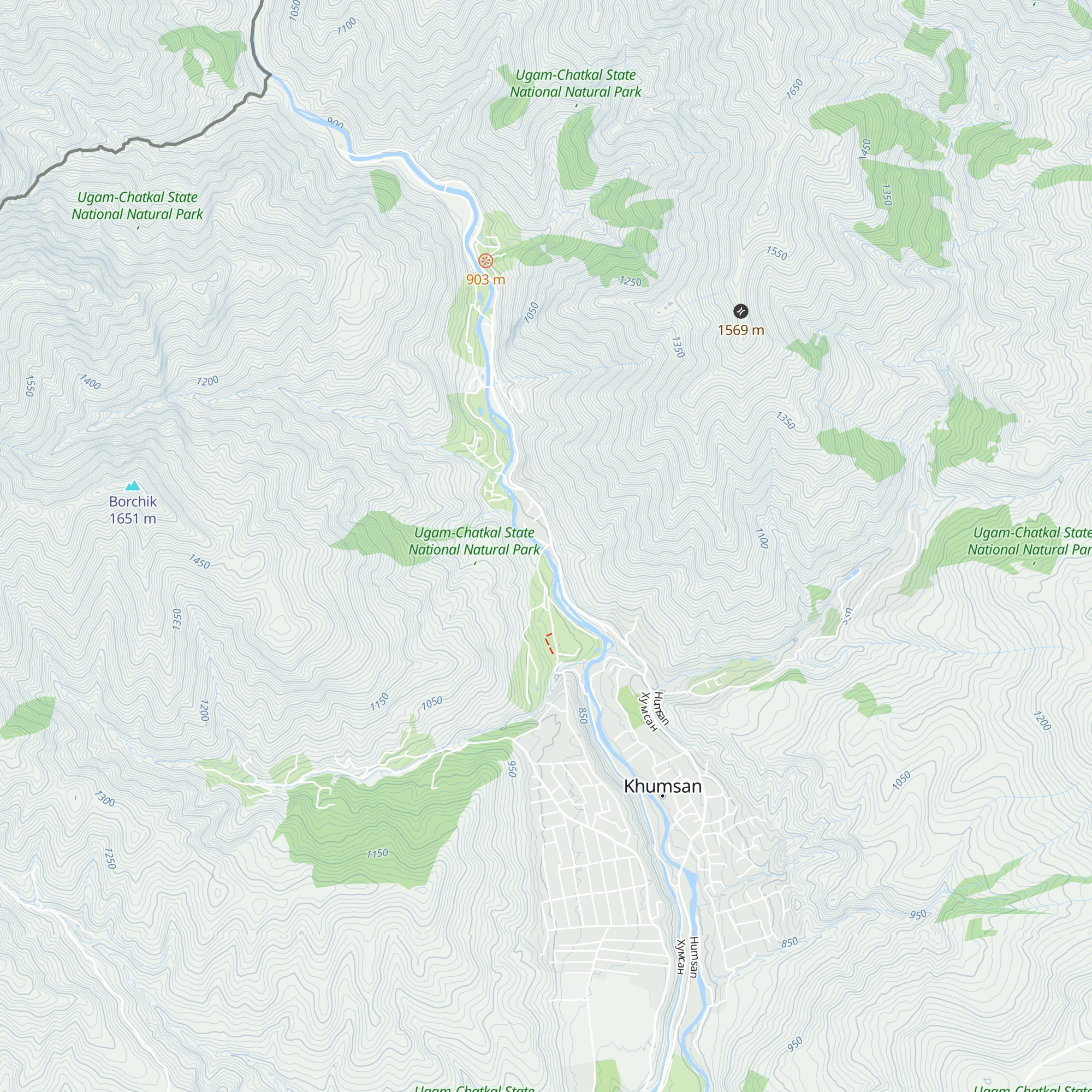 Ugam map