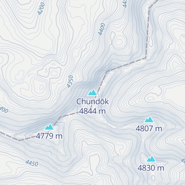 Map of Chundōk