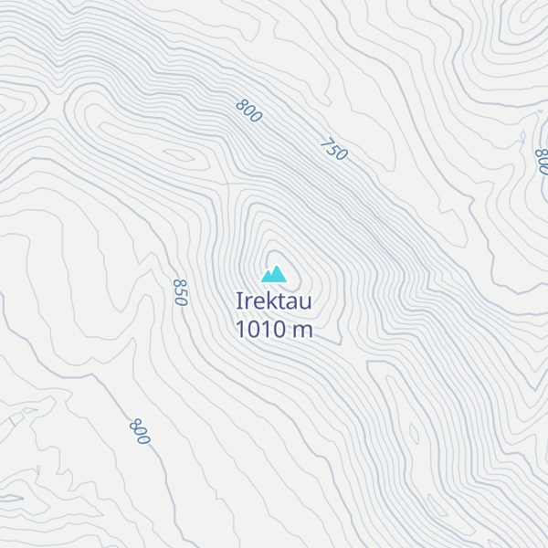 Map of Irektau