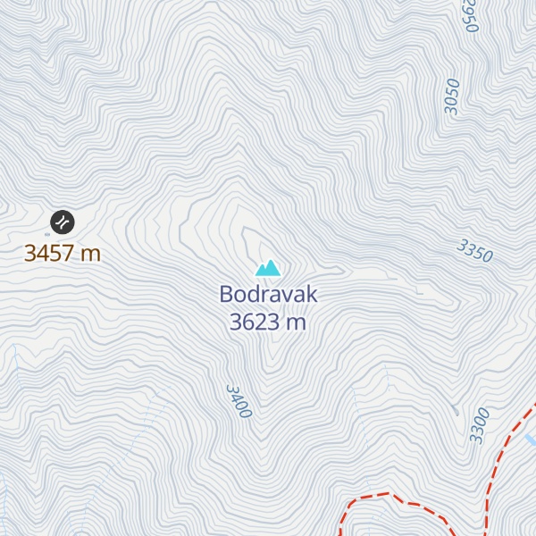 Map of Bodravak