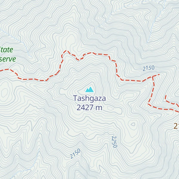 Map of Tashgaza