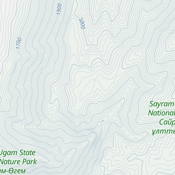 Map of Rgaylytau