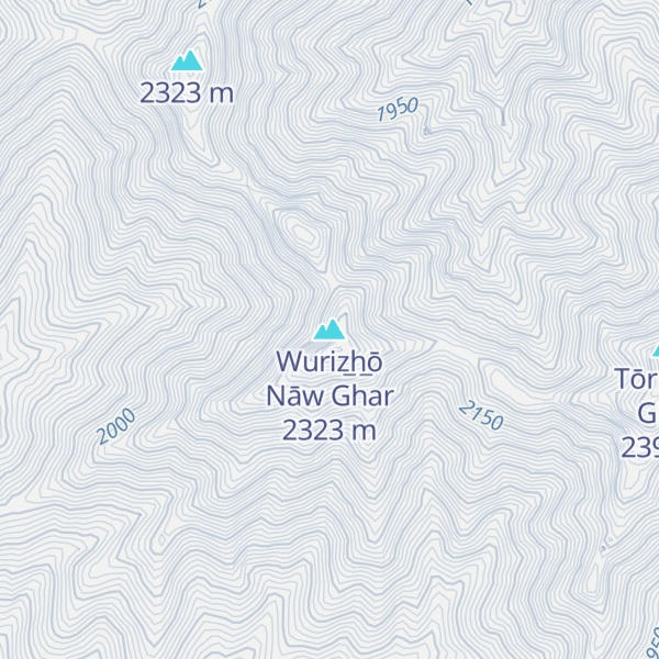 Map of Wuriz̲h̲ō Nāw Ghar
