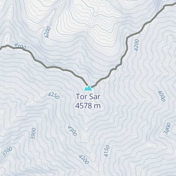 Map of Tor Sar