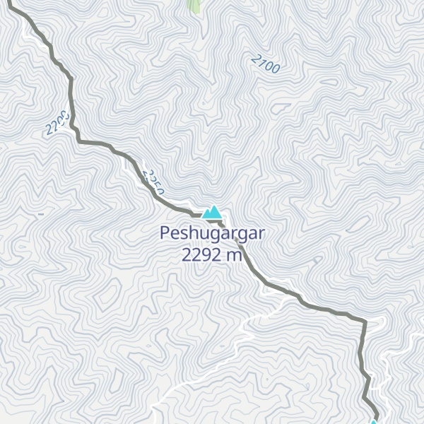 Map of Peshugargar