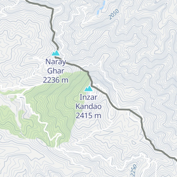 Map of Inzar Kandao