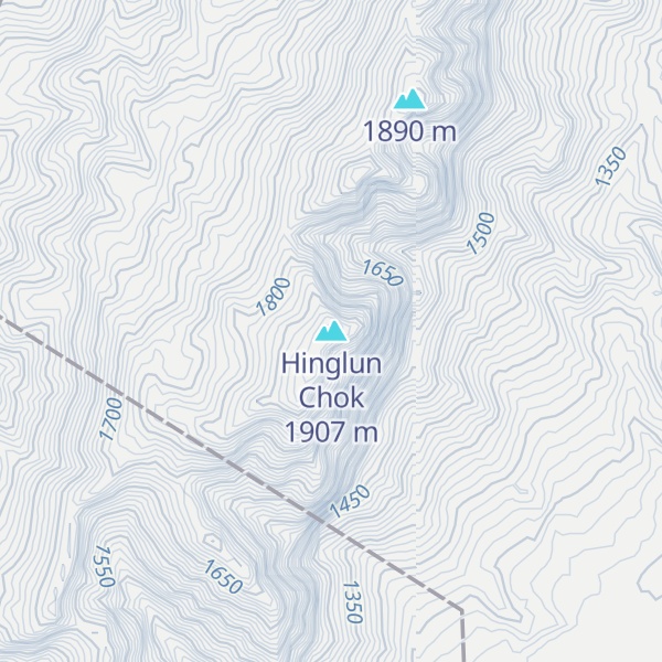 Map of Hinglun Chok