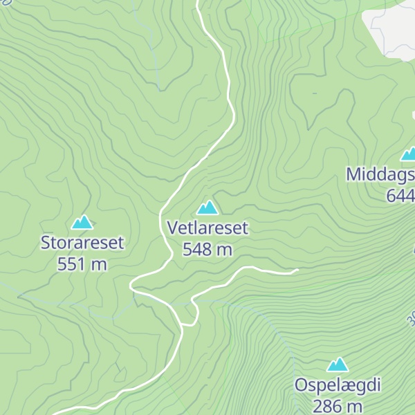 Map of Vetlareset