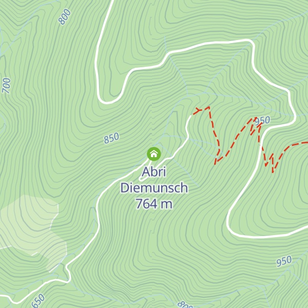 Map of Abri Diemunsch