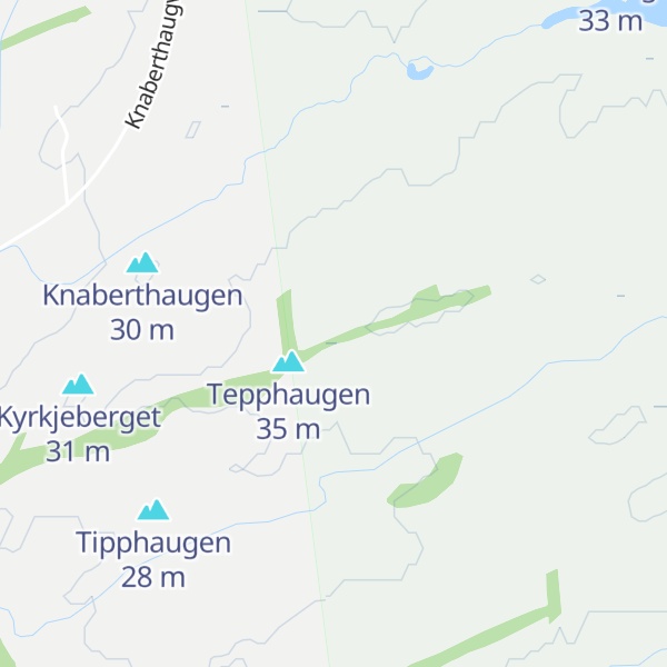 Map of Øyaremman