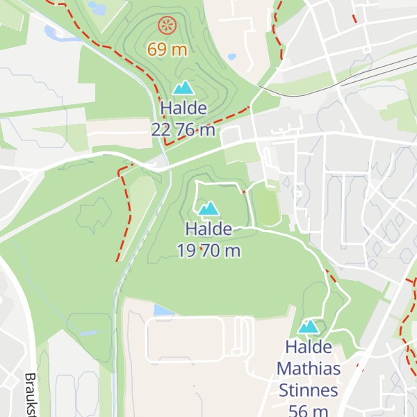Map of Halde 19