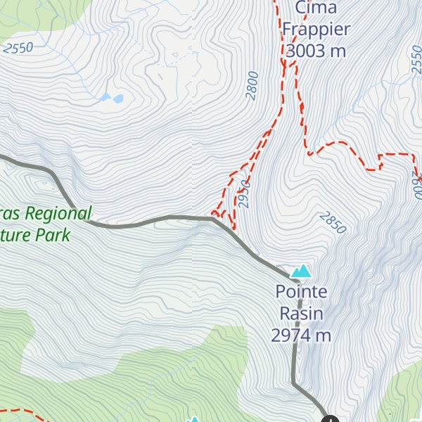 Map of Gran Queyron / Grand Queyron