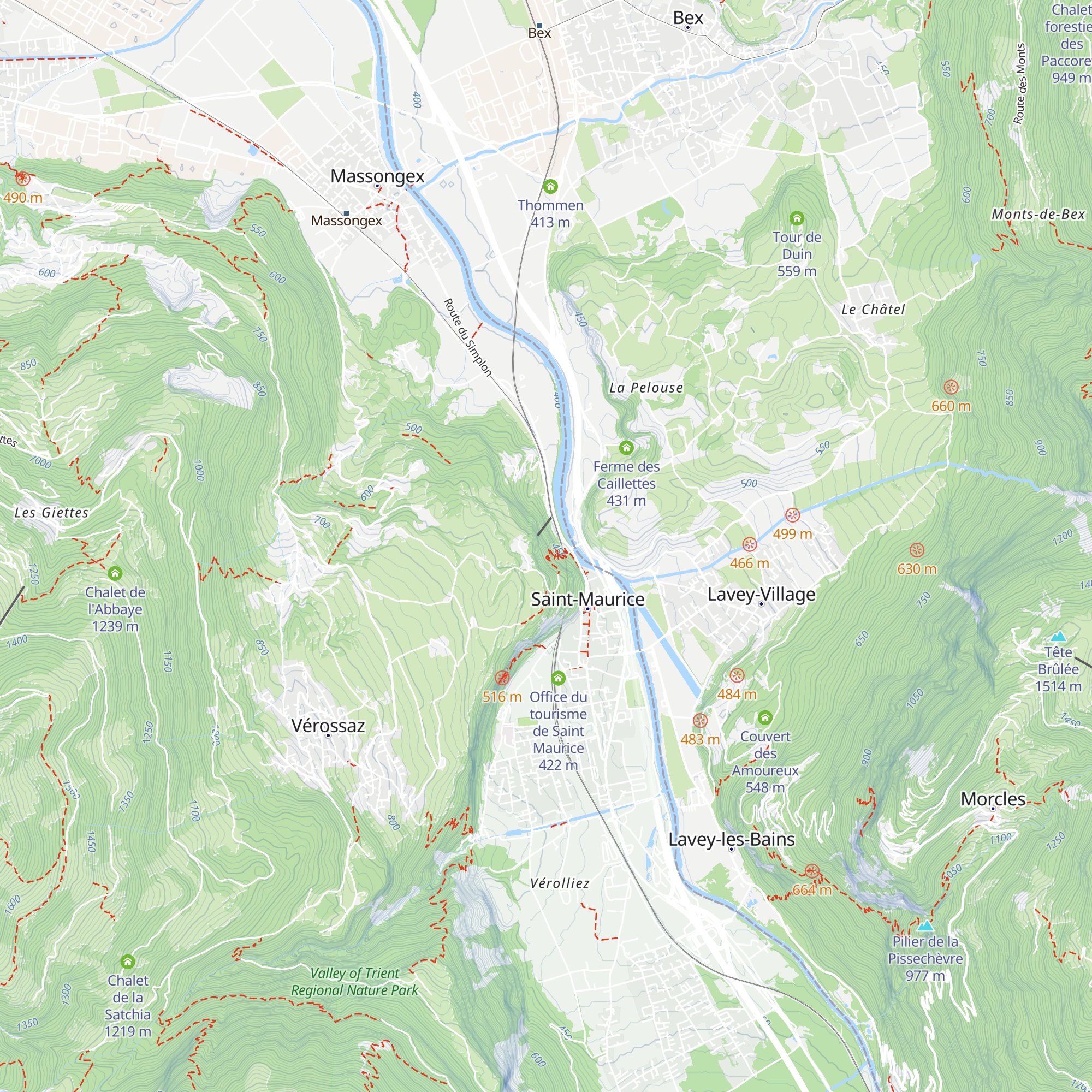 Restaurant de la Grotte aux Fées map