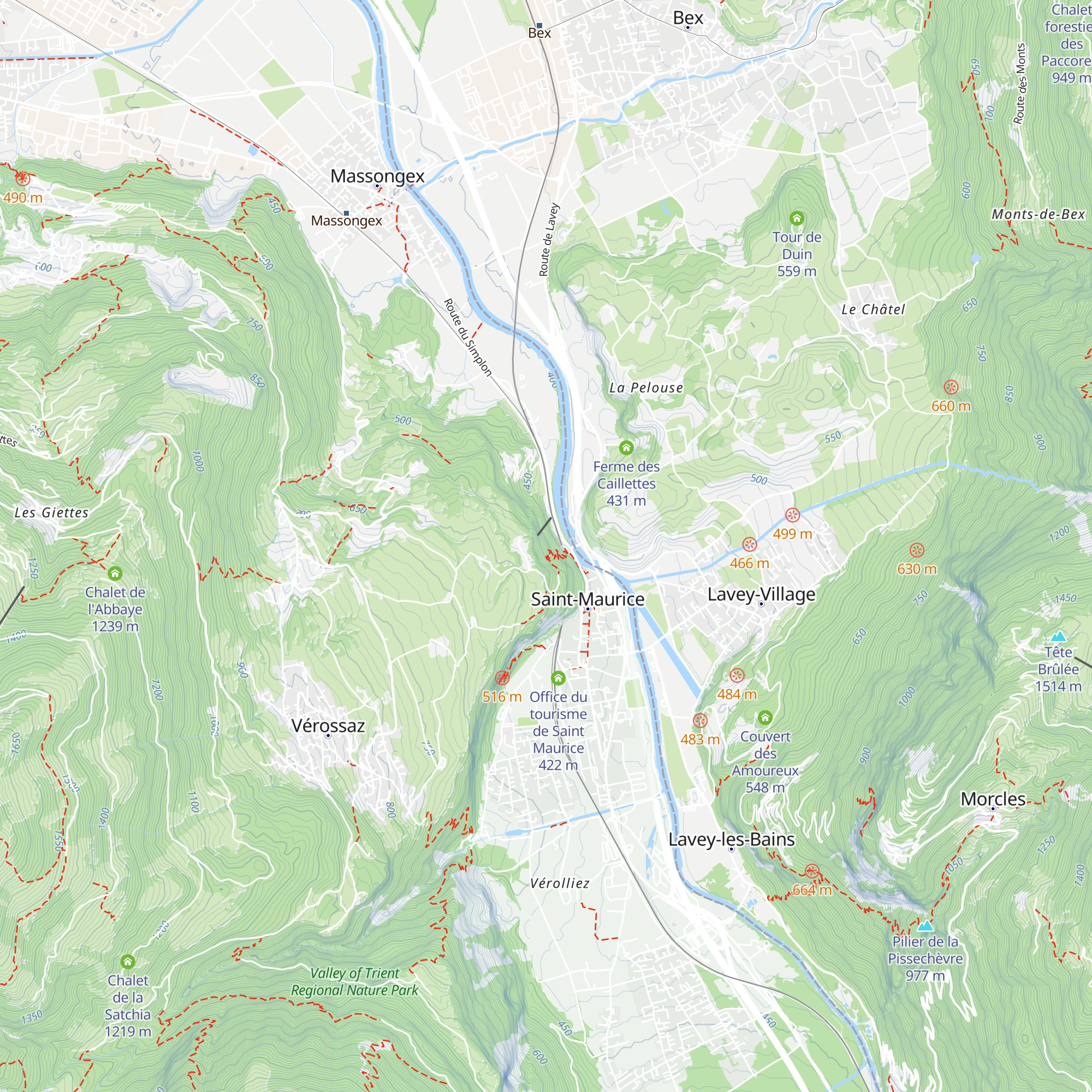 Restaurant de la Grotte aux Fées map