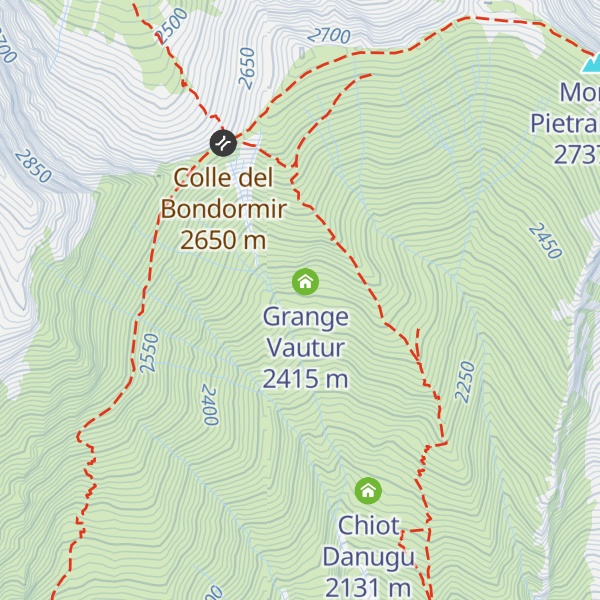 Map of Grange Vautur