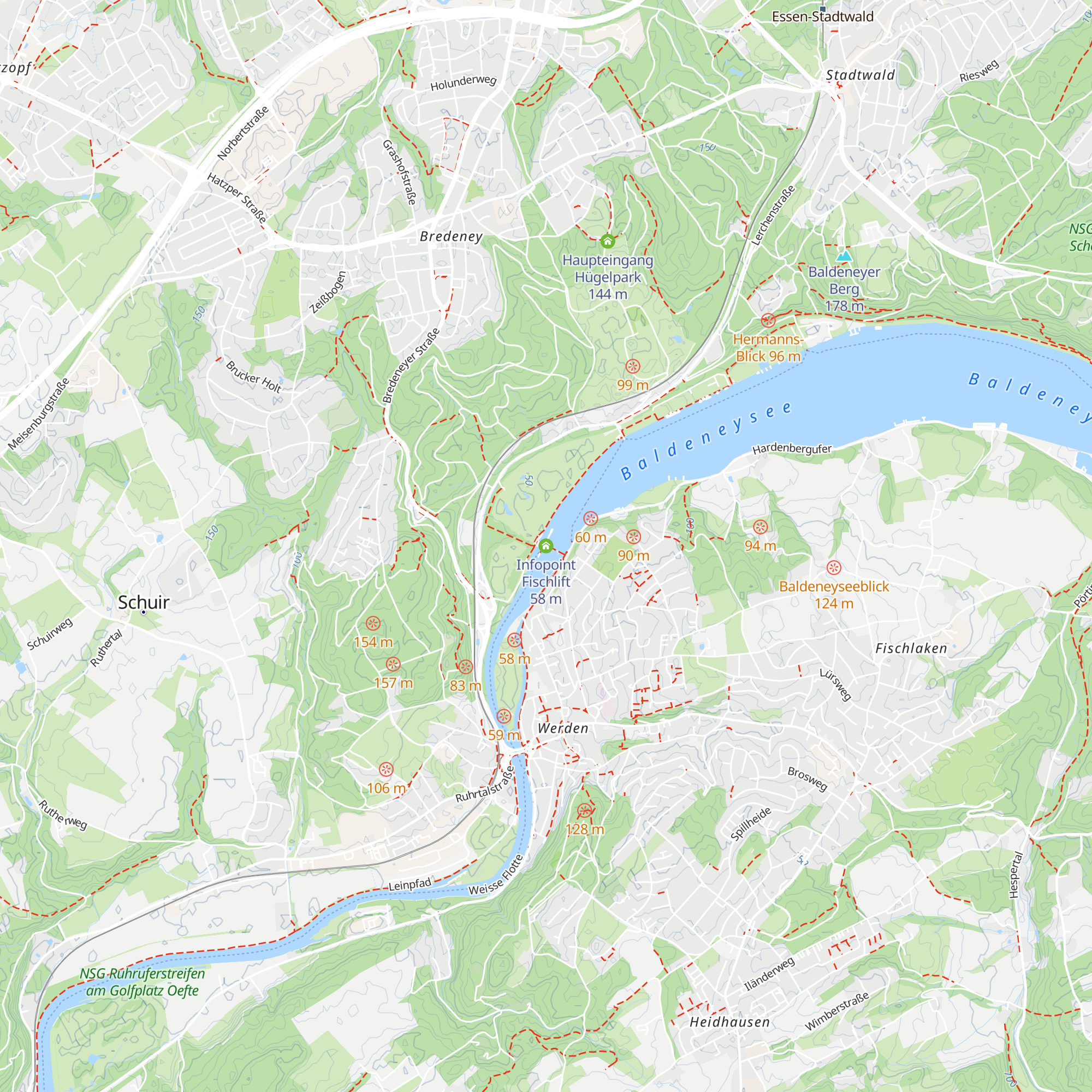 Infopoint Fischlift map