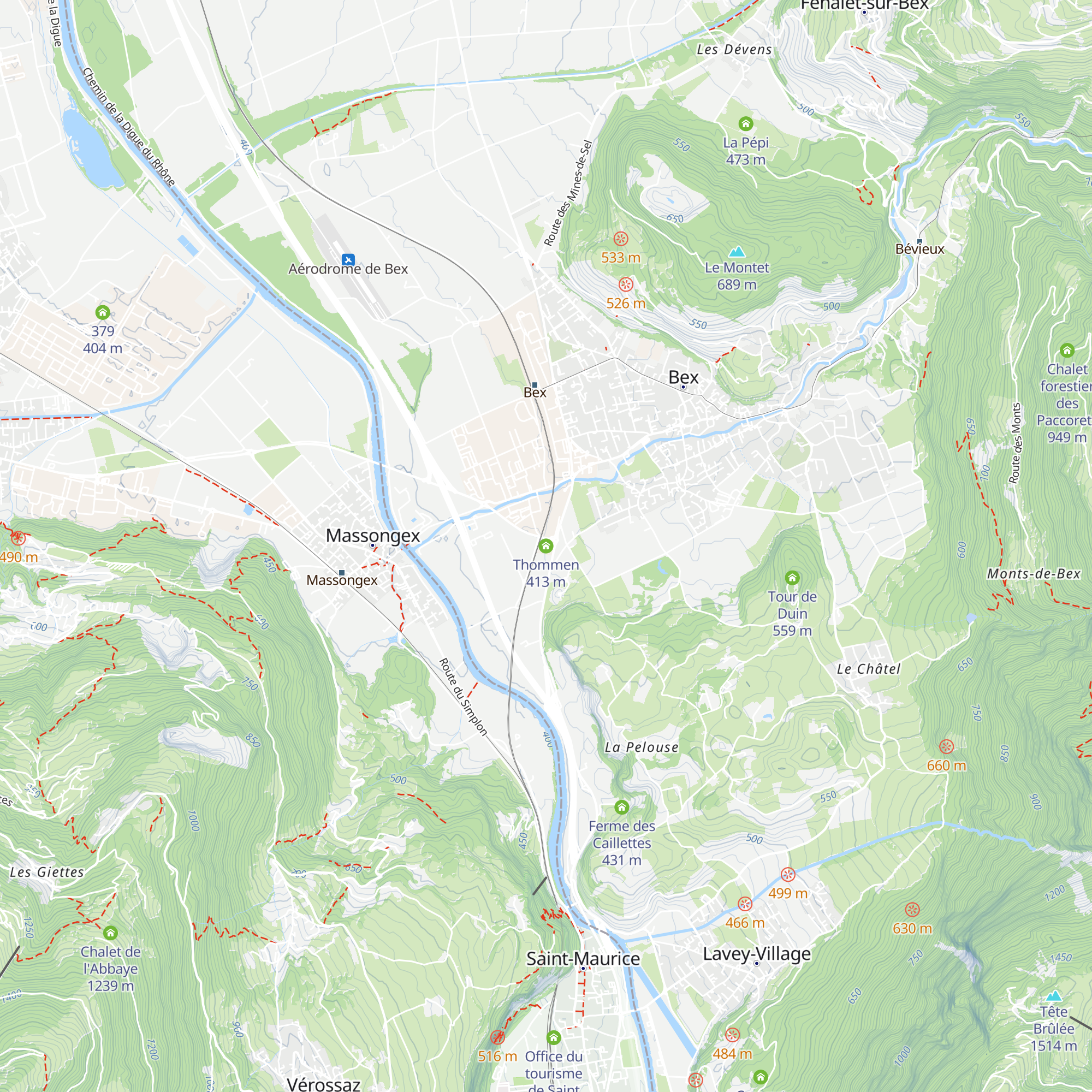 Thommen map