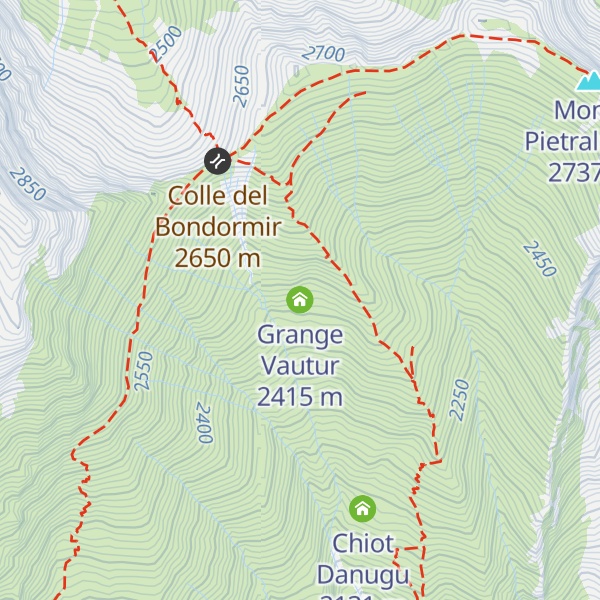 Map of Grange Vautur