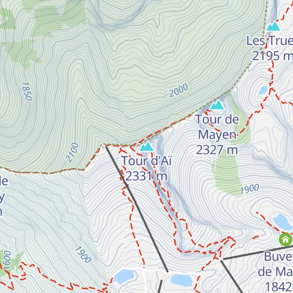 Map of Tour d'Aï