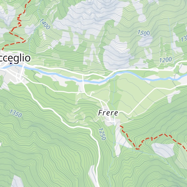 Map of Albergo Le Marmotte
