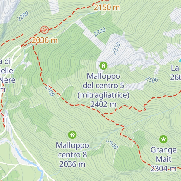 Map of Malloppo, Centro 6 (mitragliatrice)