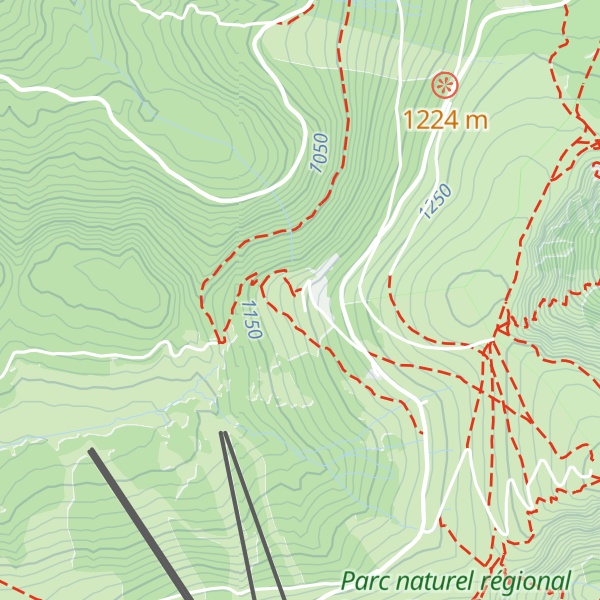 Map of Refuge du Sotré